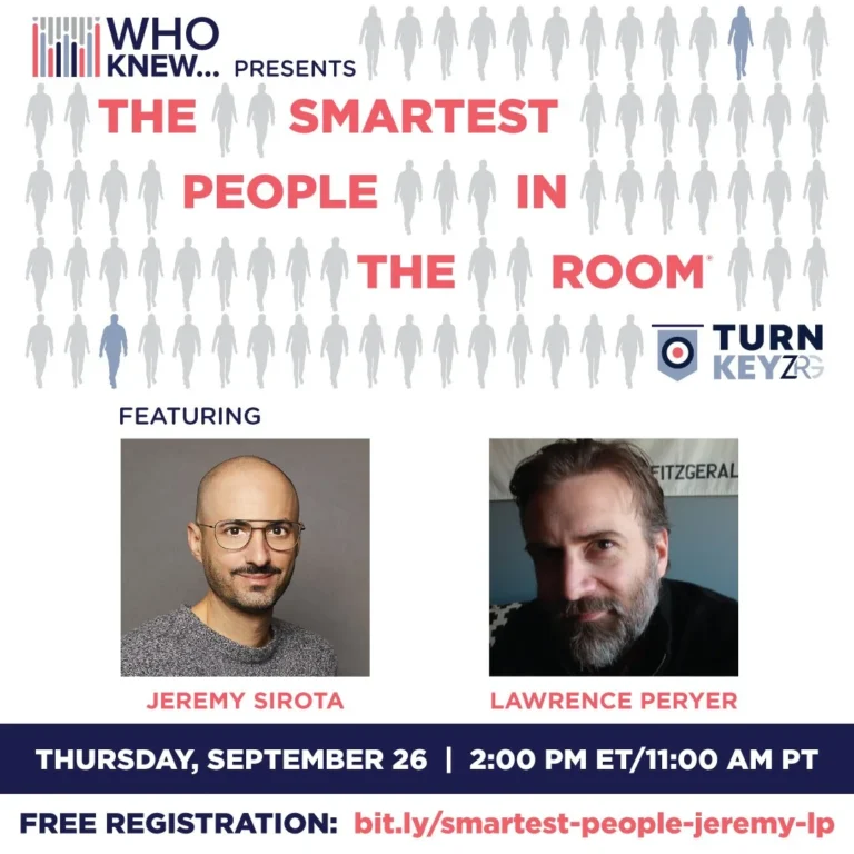 The Smartest People In The Room