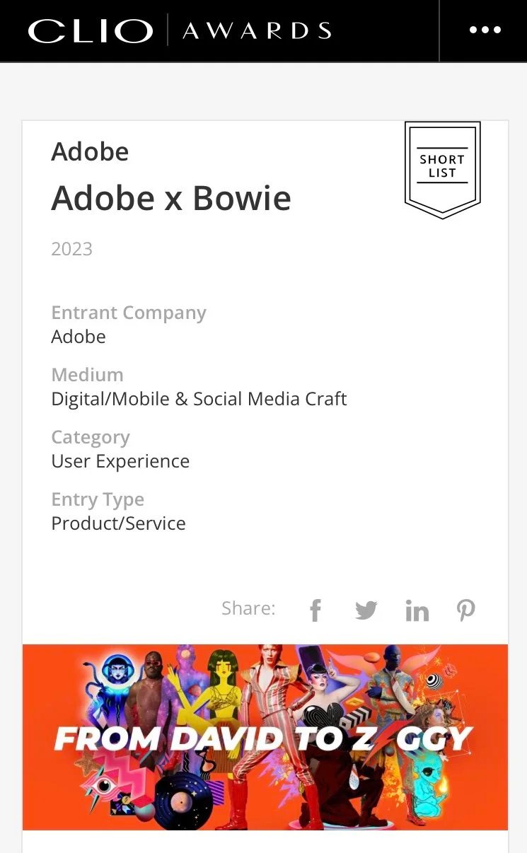Shortlist, User Experience